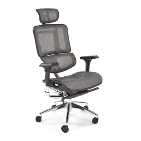 Кресло компьютерное HALMAR ETHAN серый/черный